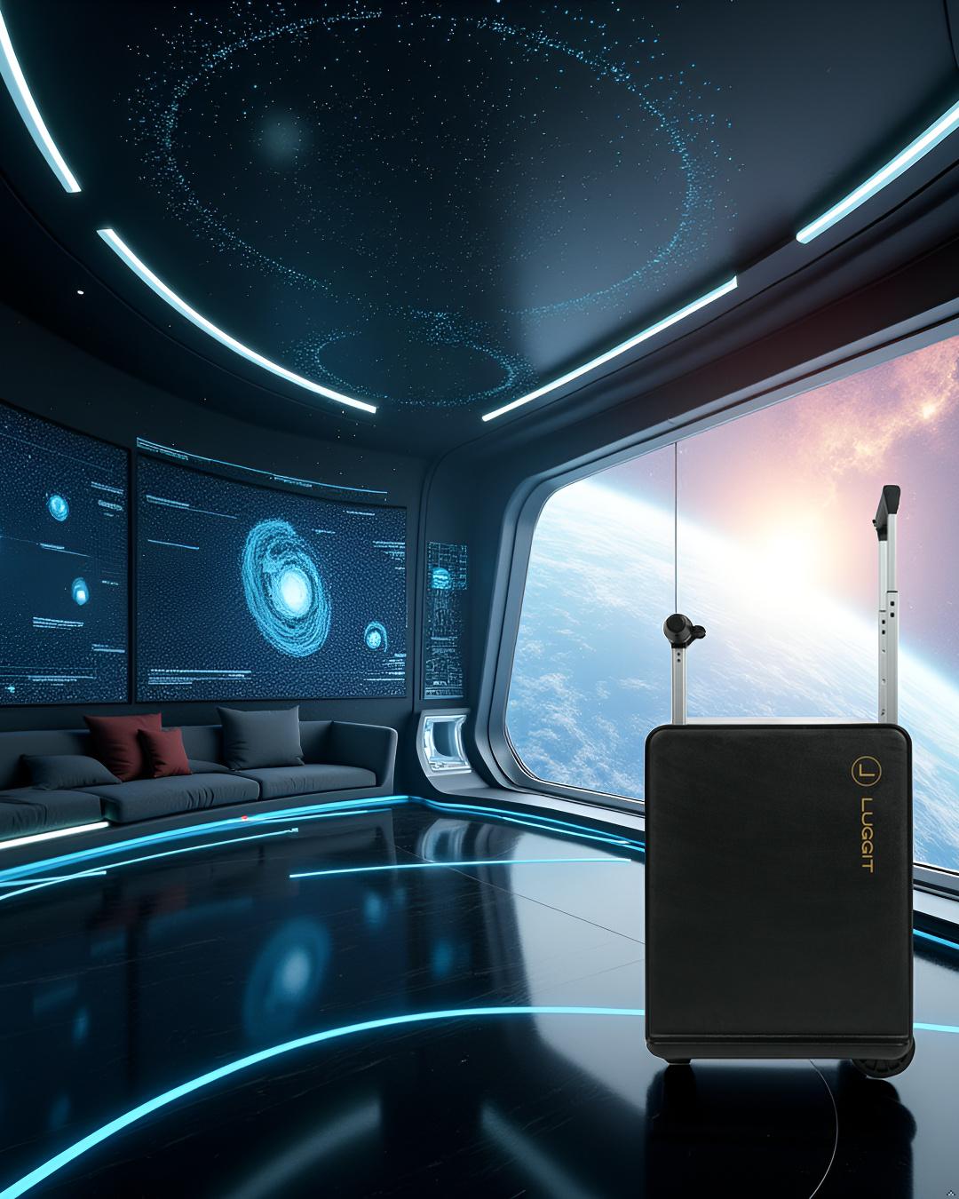 LUGGIT Smart Electric Trolley Cabin Luggage