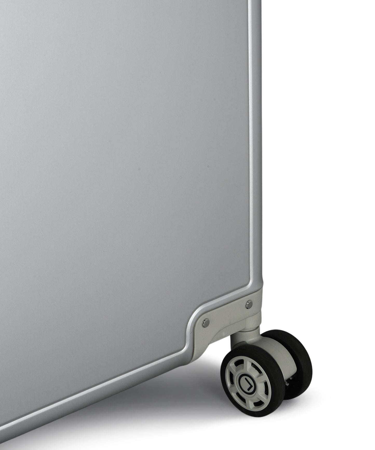 LUGGIT - Earth Circle Full Aluminium Trolley -Cabin Luggage-Silver