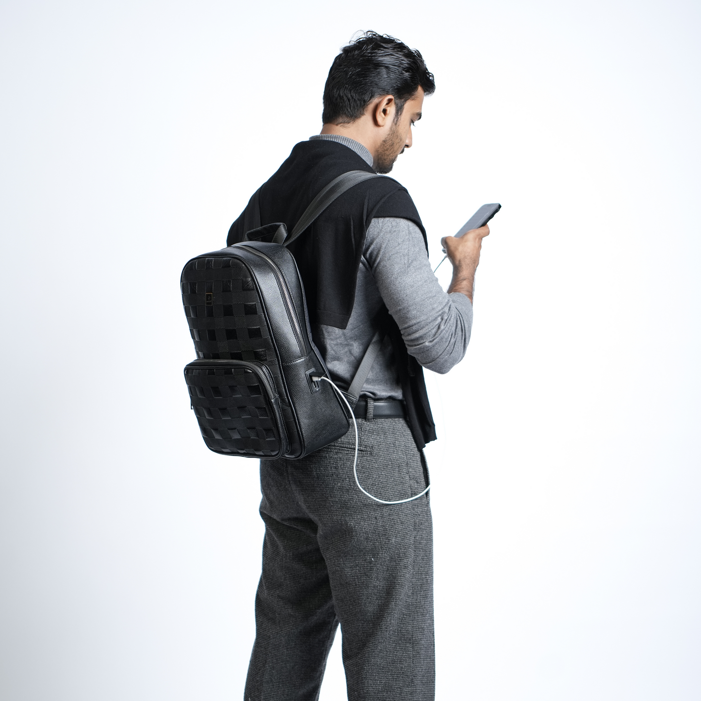 LUGGIT-BioShield Lifestyle Backpack With Advance Fingerprint-unlocking system