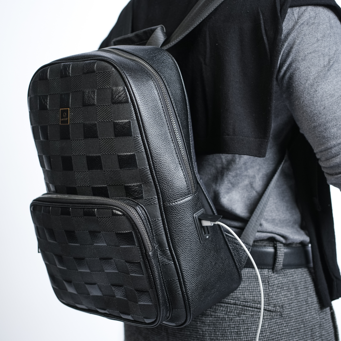 LUGGIT-BioShield Lifestyle Backpack With Advance Fingerprint-unlocking system