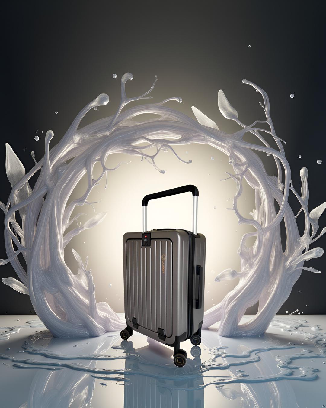 LUGGIT SFO -Cabin Trolley Bag , Front Opening