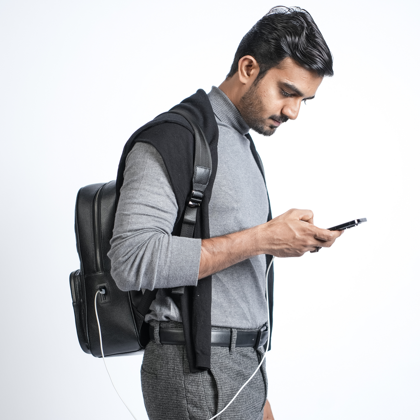 LUGGIT-BioShield Lifestyle Backpack With Advance Fingerprint-unlocking system