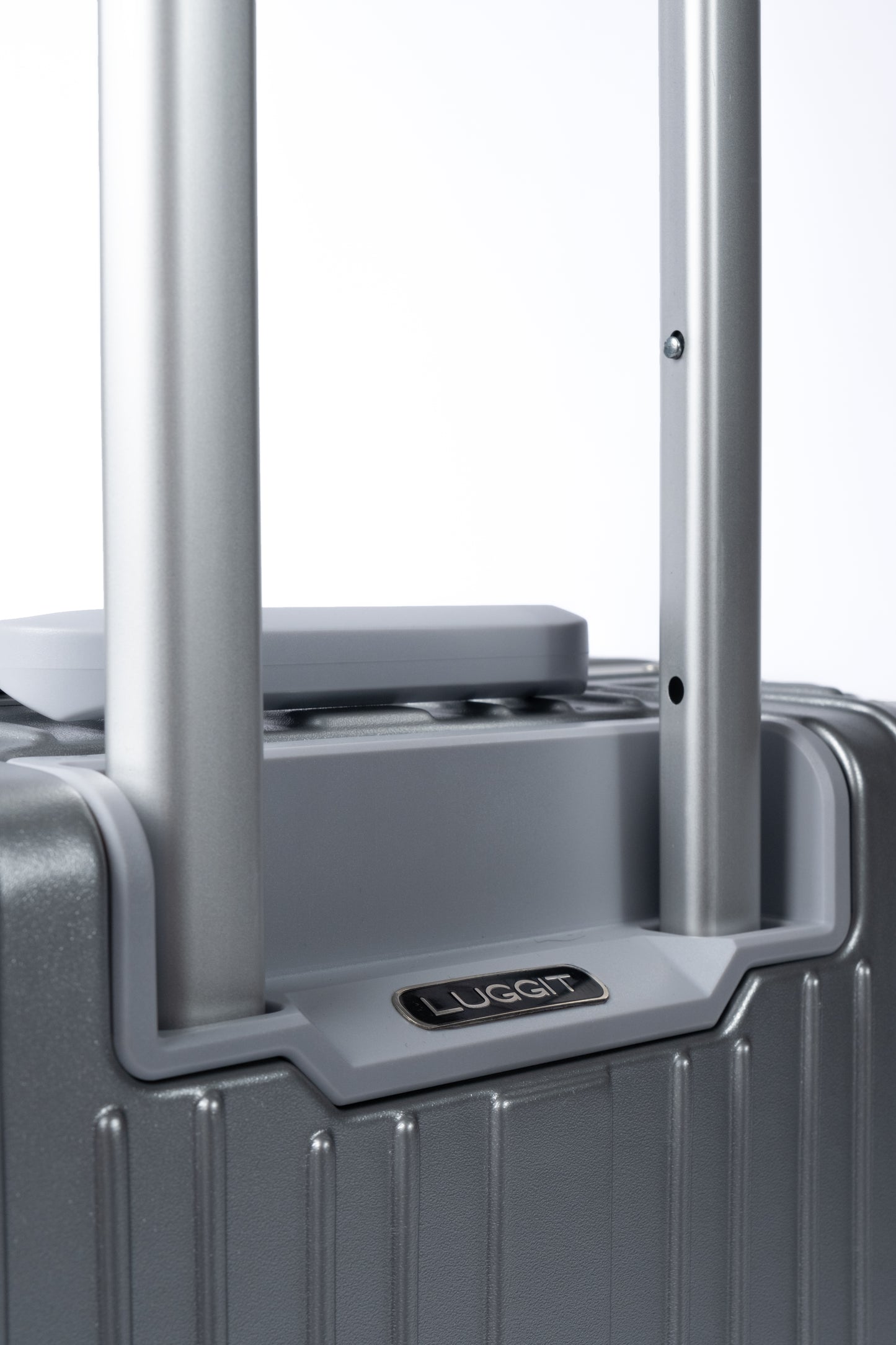 LUGGIT Smart "Pro MAX" Finger Print Unlock - With Triple Protection Silver