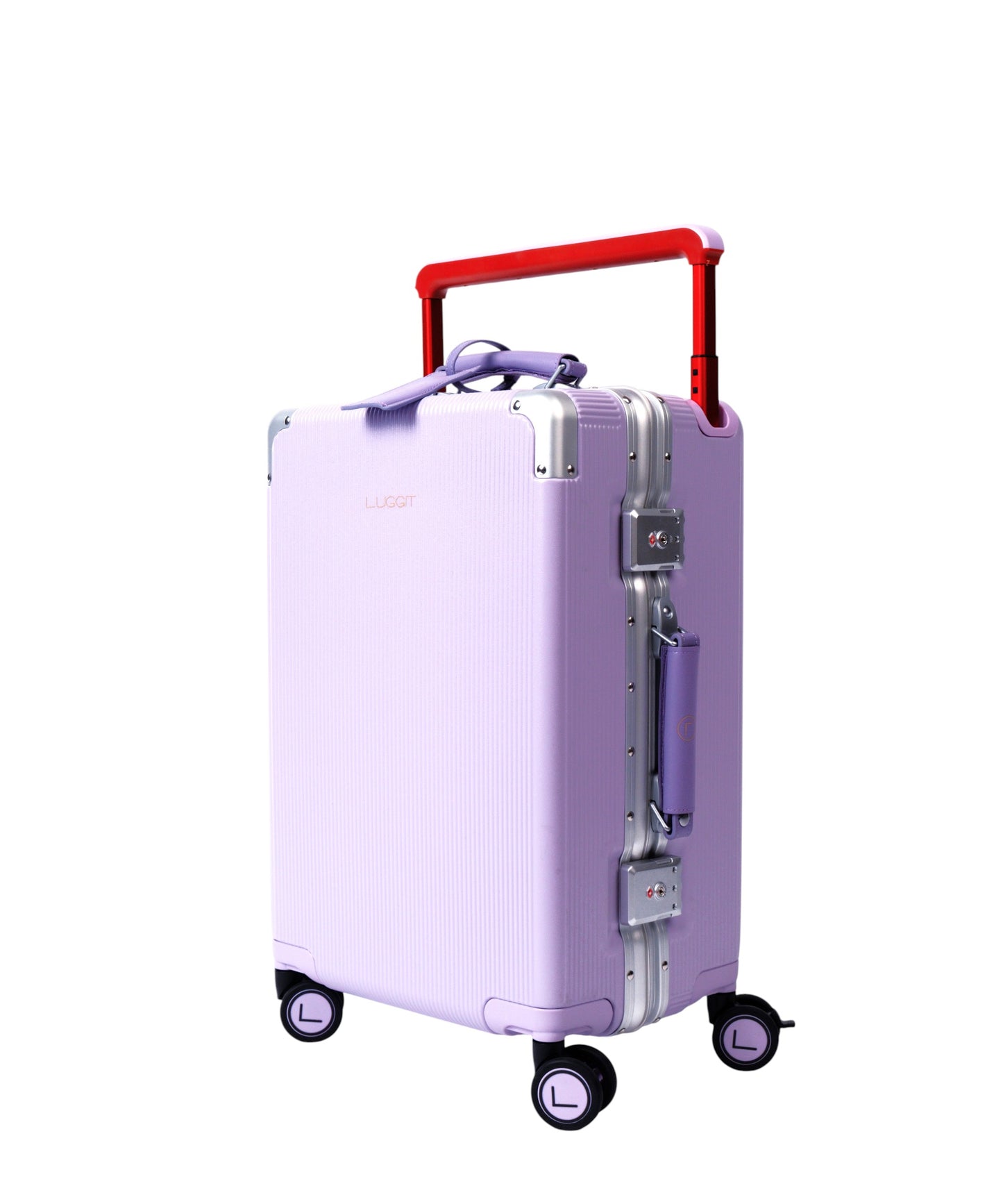 LUGGIT - Luxury 20" Cabin Luggage Purple