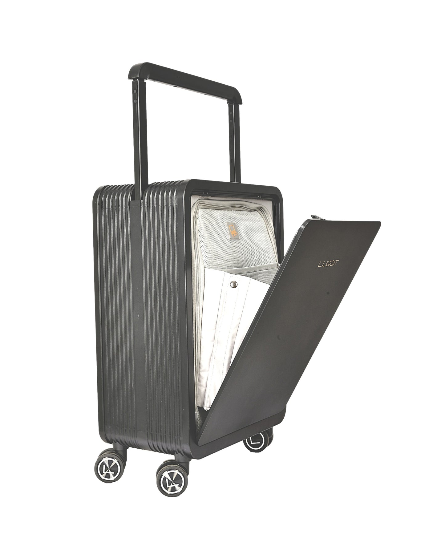 LUGGIT - Premium Executive-Black-20" Cabin Luggage