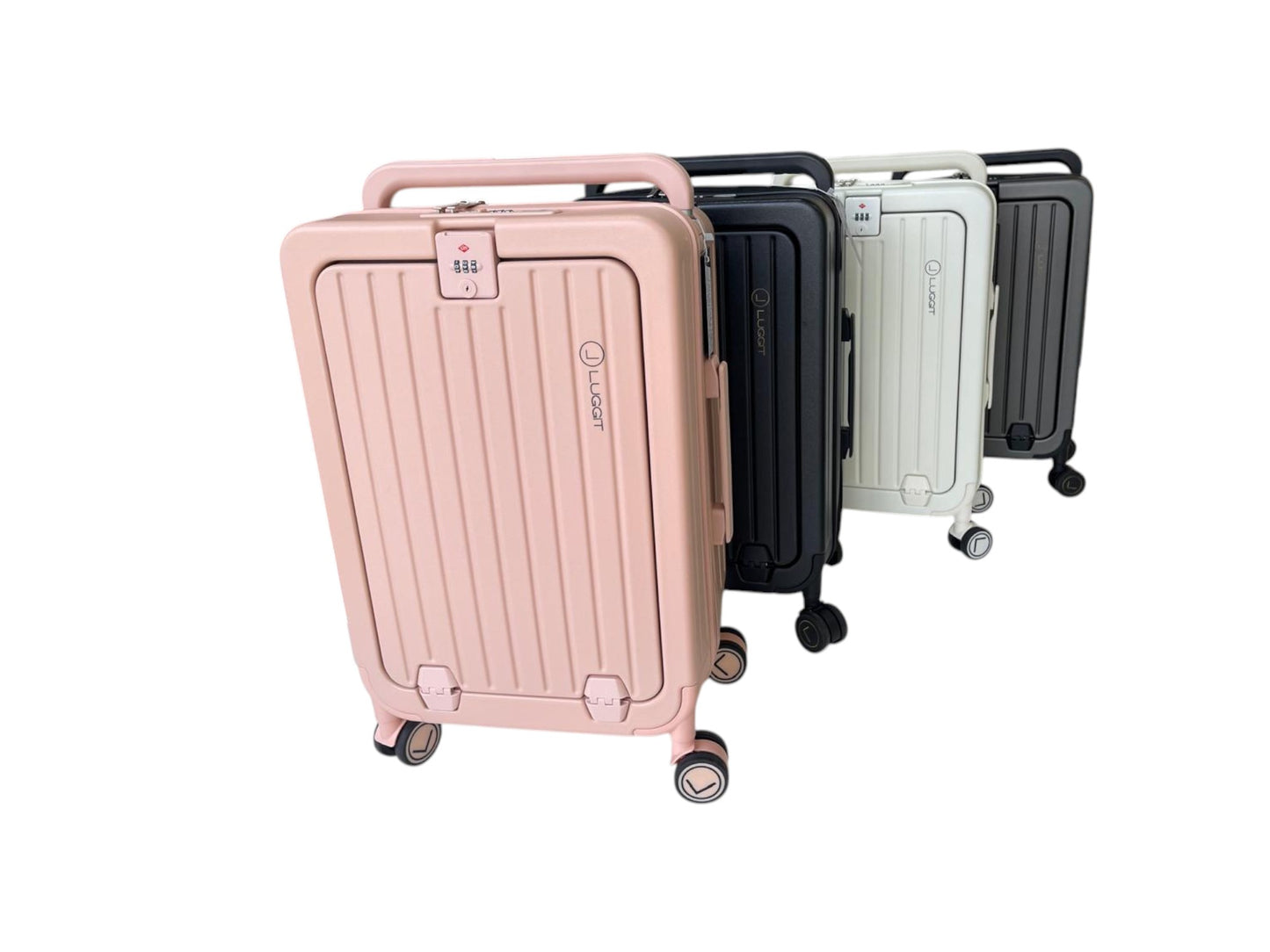 LUGGIT SFO -Cabin Trolley Bag , Front Opening