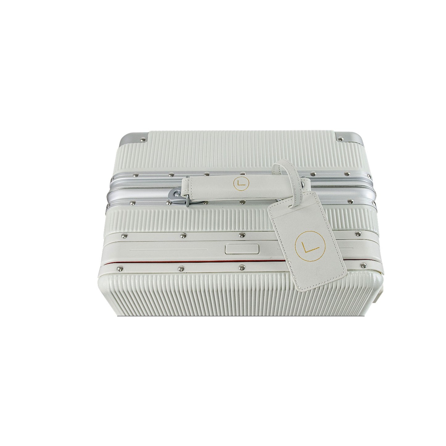 LUGGIT - Luxury - White -20" cabin Luggage