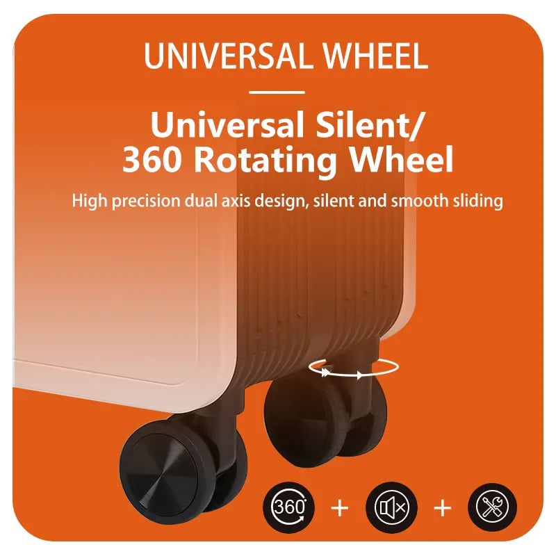 LUGGIT - Luxury 20" Cabin Travel Bag Purple