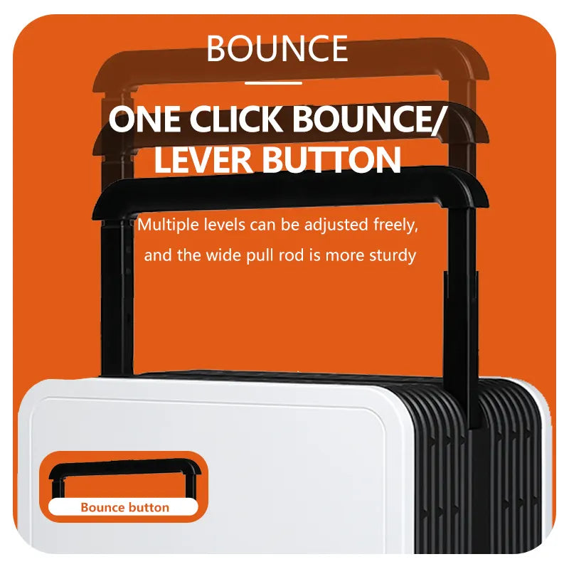 LUGGIT Premium Plus 20" Cabin 24" Check in Luggage Dual Tone Red/Black