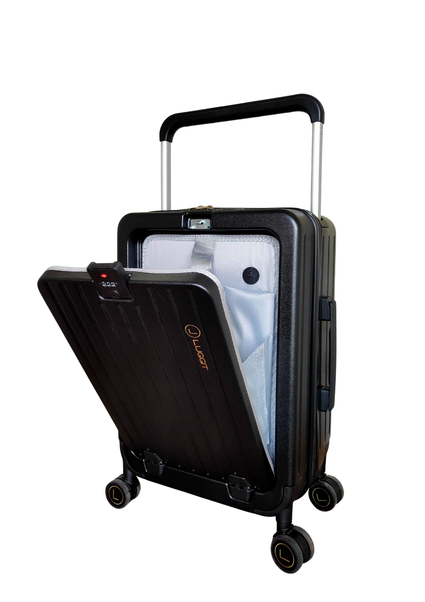 LUGGIT SFO -Cabin Trolley Bag , Front Opening