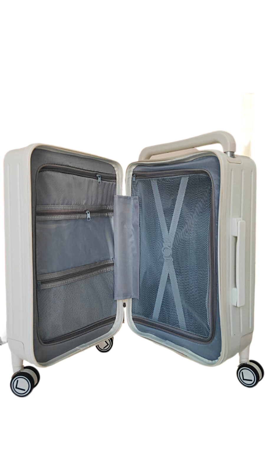 LUGGIT SFO -Cabin Trolley Bag , Front Opening