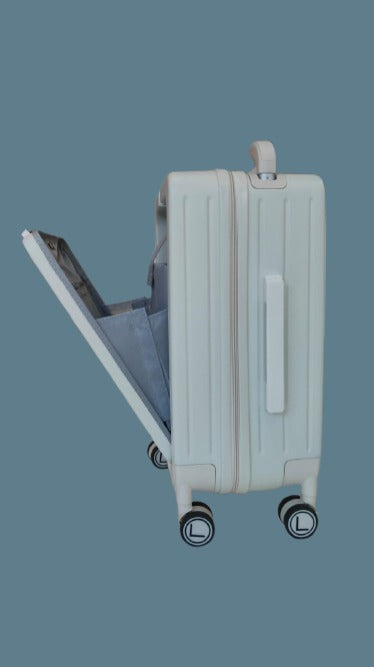 LUGGIT SFO -Cabin Trolley Bag , Front Opening