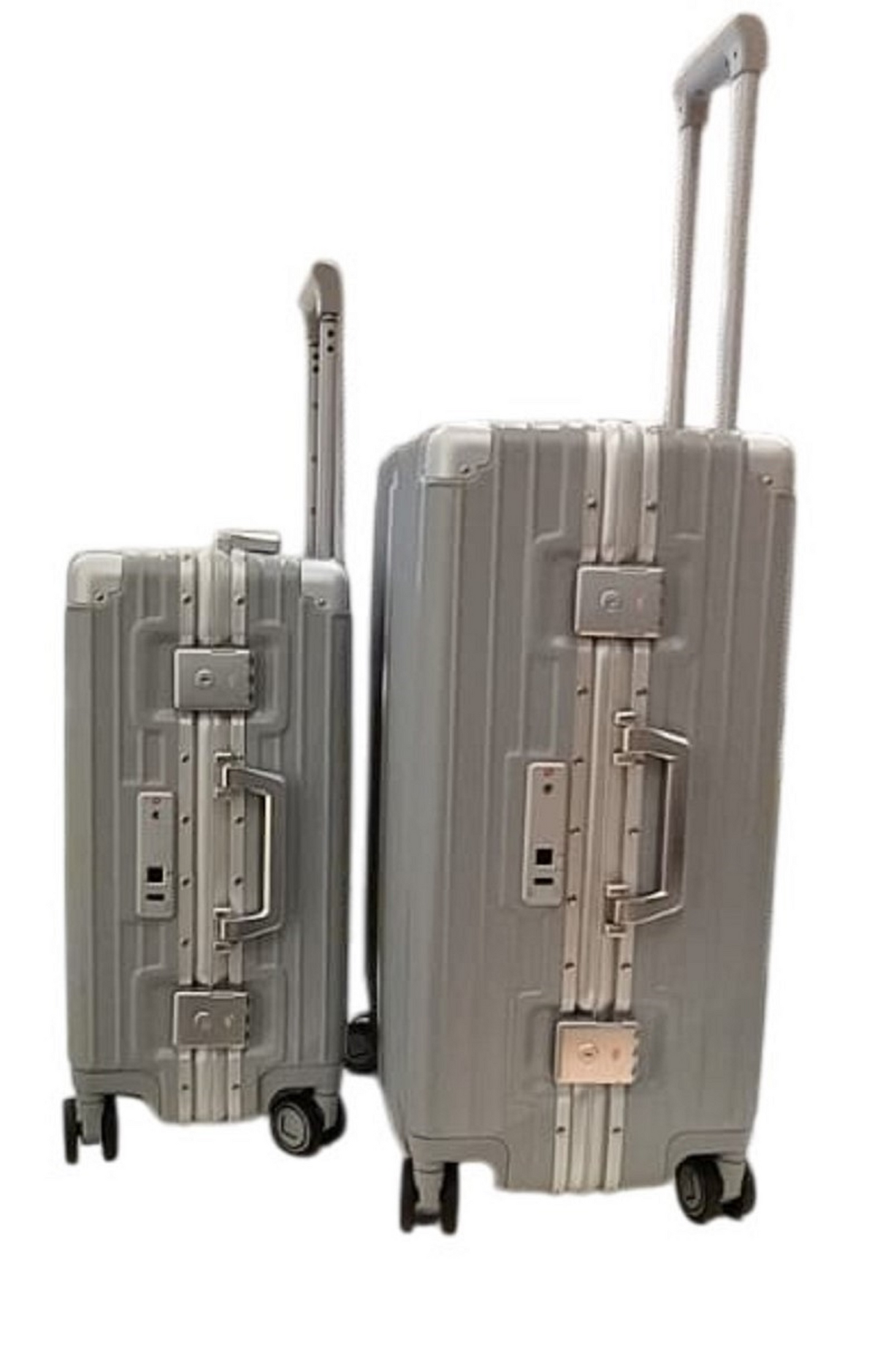 LUGGIT Smart "Pro MAX" Finger Print Unlock - With Triple Protection Cabin/Check-in Trolley Bag