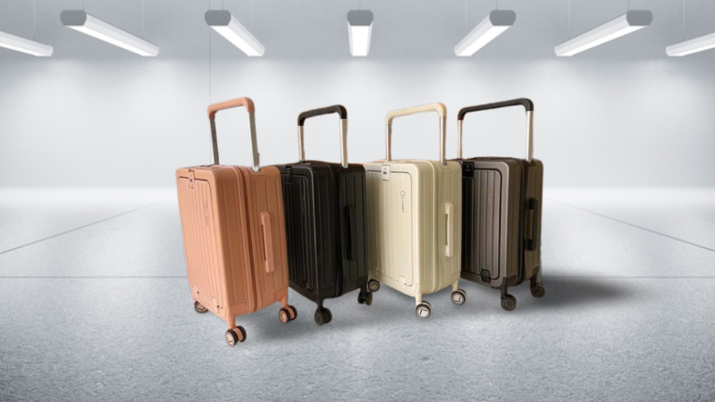 LUGGIT SFO -Cabin Trolley Bag , Front Opening