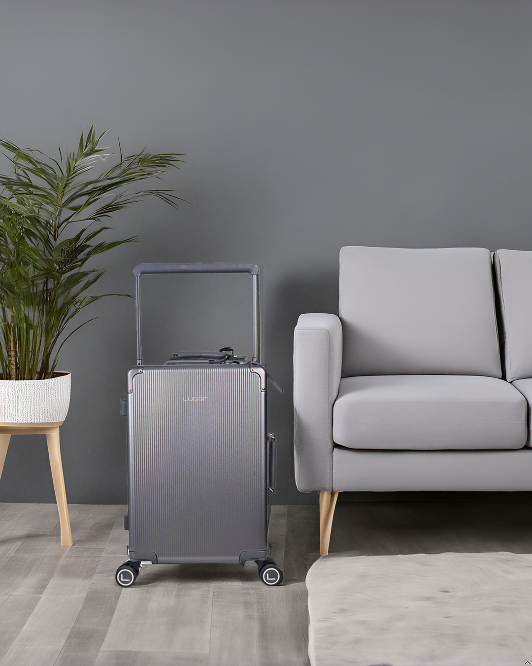 LUGGIT - Luxury -Grey-20"/24"