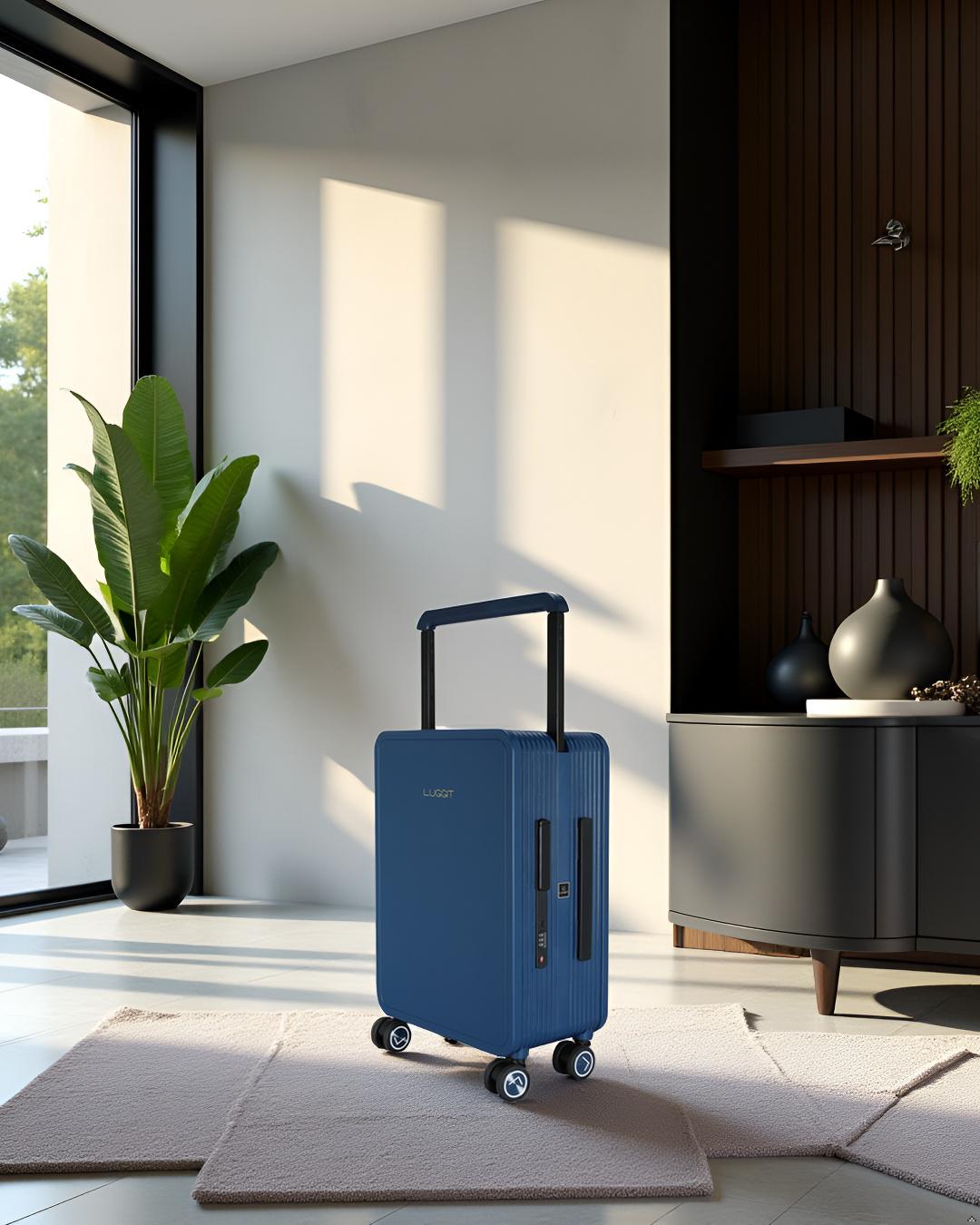 LUGGIT Premium - Cabin Luggage 20" - Blue