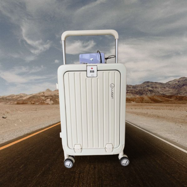 LUGGIT SFO -Cabin Trolley Bag , Front Opening