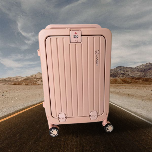 LUGGIT SFO -Cabin Trolley Bag , Front Opening