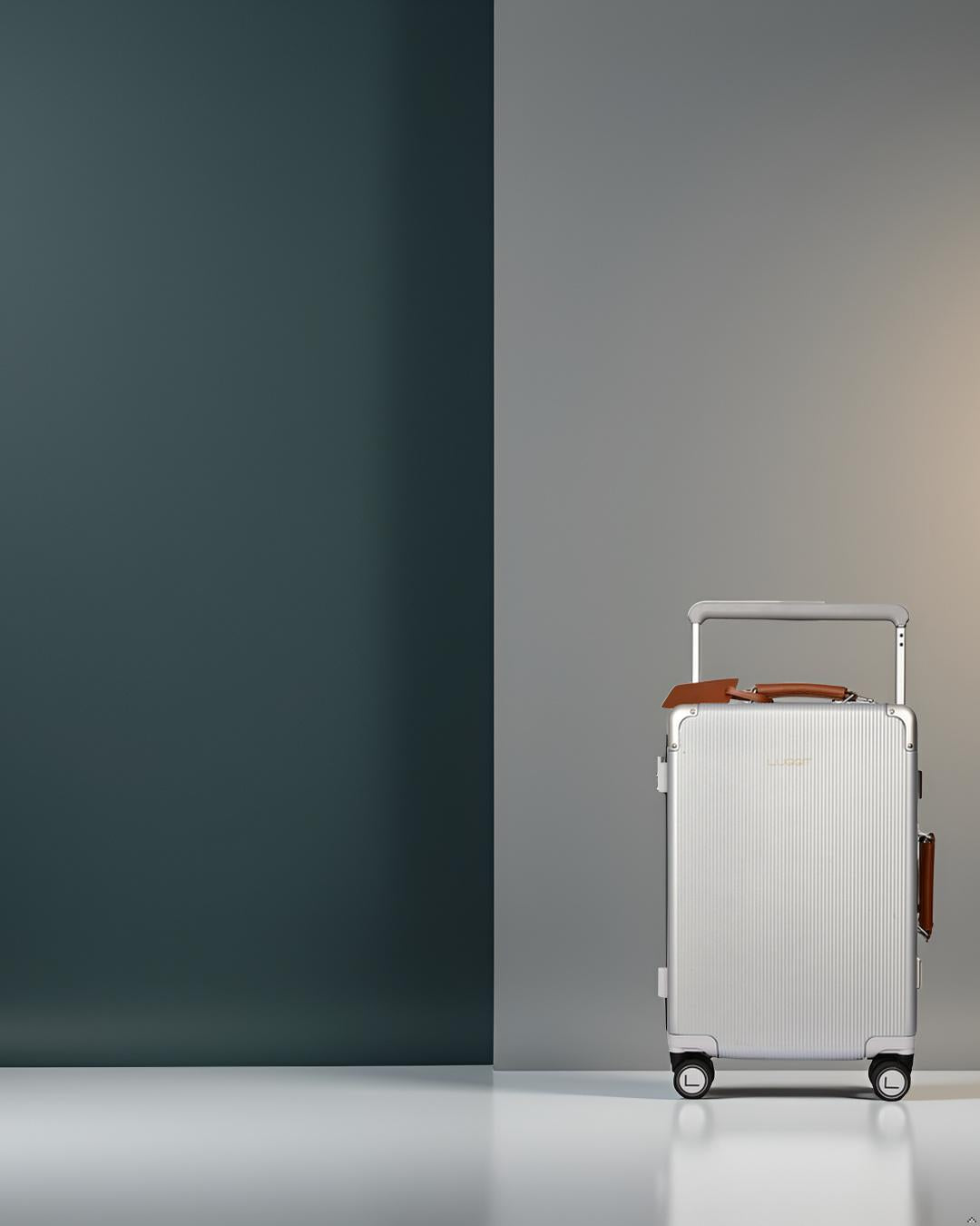 LUGGIT - Luxury -Silver-20"/24"