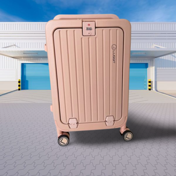 LUGGIT SFO -Cabin Trolley Bag , Front Opening