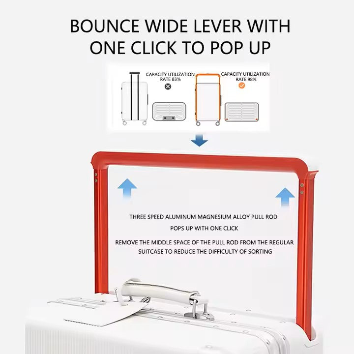 LUGGIT Premium Cabin Luggage Grey-20"