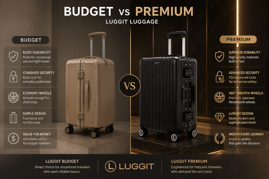 Budget vs Premium Luggage
