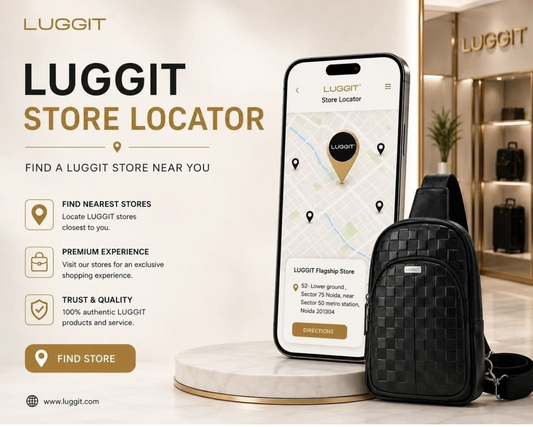 LUGGIT Store Locator: Find the Nearest LUGGIT Store for Premium Luggage & Travel Bags in India