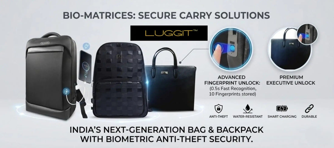 Fingerprint Bags & Biometric Backpacks: The Smarter Way to Carry Your Essentials