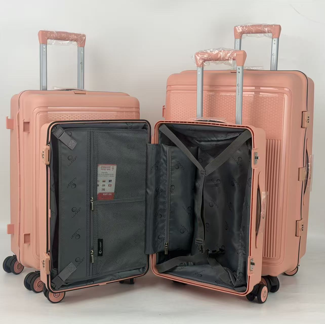 LUGGIT Osaka – 3-Piece Premium Trolley Luggage Set | Zipperless Design | TSA Lock(Coming soon)