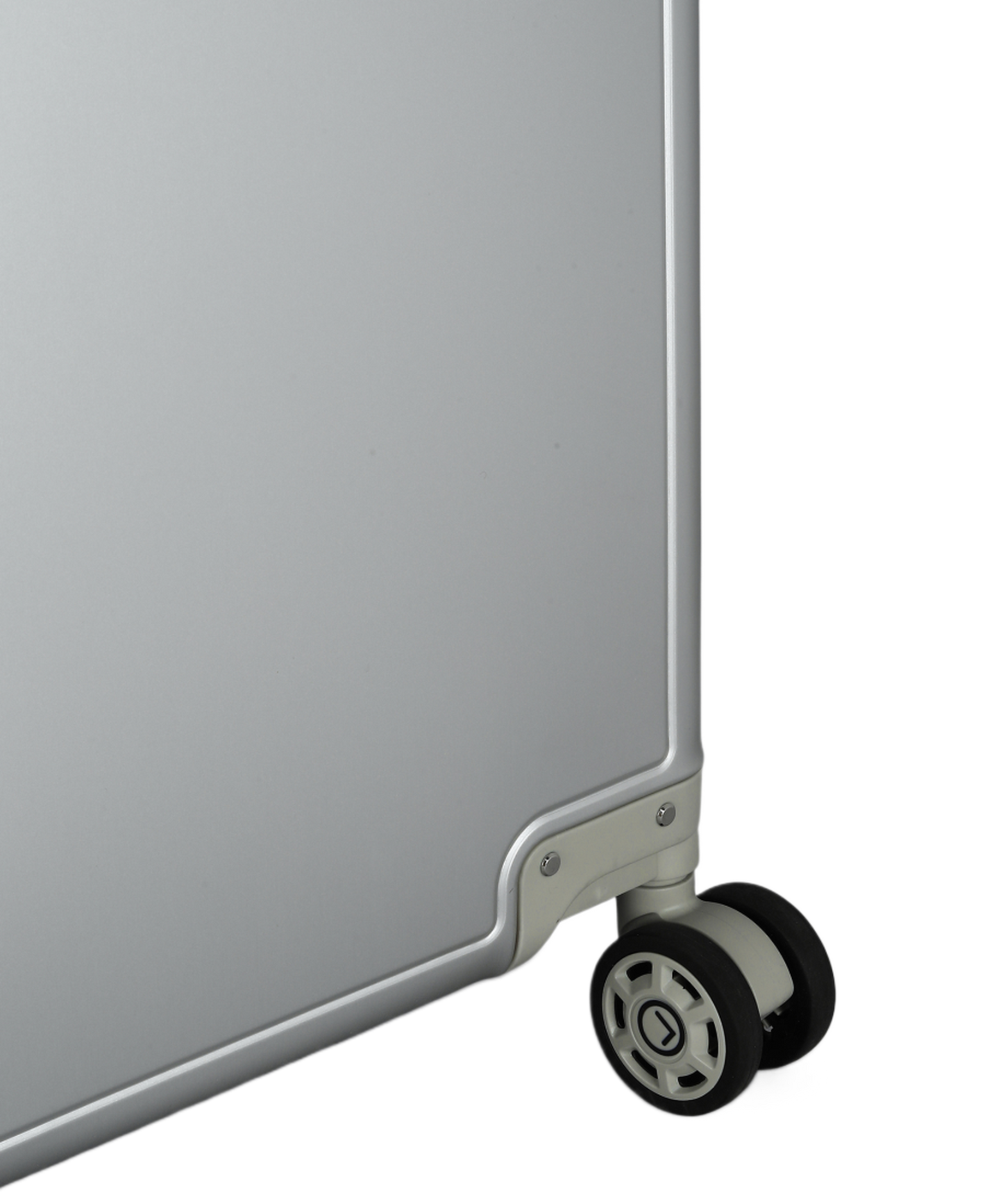 LUGGIT - Earth Circle Full  Aluminium Trolley Cabin Travel Bag,Silver