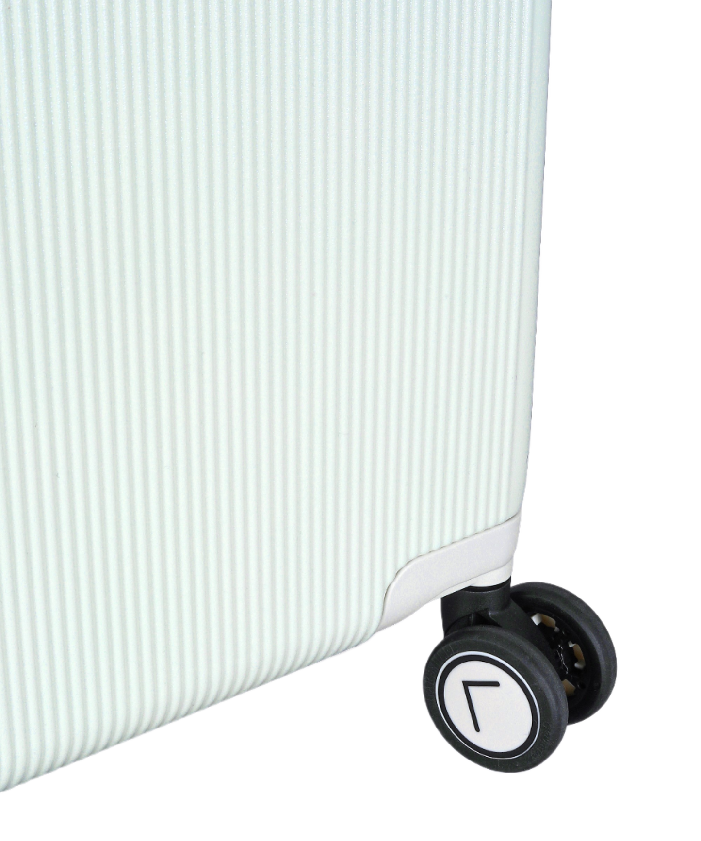 LUGGIT  Luxury 20"  Carry on Bag Polycarbonate ,white