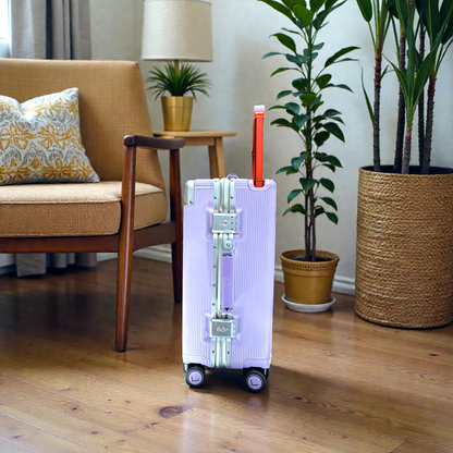 LUGGIT - Luxury 20" Cabin Travel Bag Purple