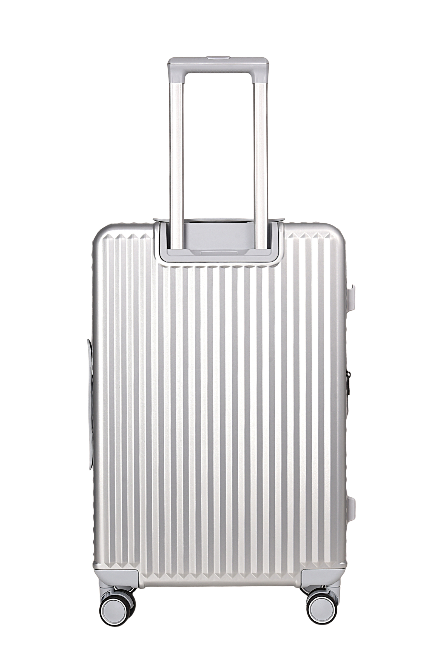 LUGGIT SFO 2.0 Premium Trolley Bag set of 3,SmartView Wide Opening Design,TSA Lock, Polycarbonate Hard Shell,Grey