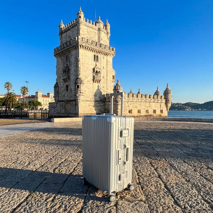 LUGGIT Smart "Pro MAX" Finger Print Unlock - With Triple Protection Cabin/Check-in Trolley Bag