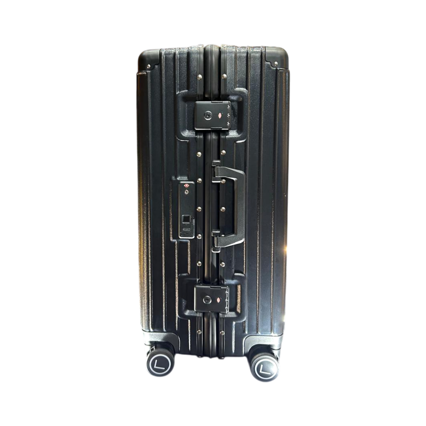 LUGGIT Smart "Pro MAX" Finger Print Unlock - With Triple Protection Cabin/Check-in Trolley Bag