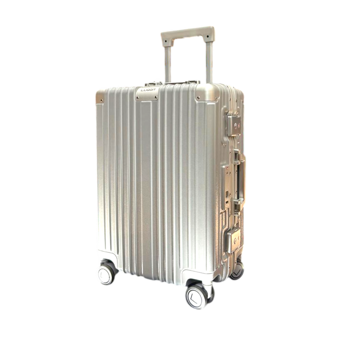 LUGGIT Smart "Pro MAX" Finger Print Unlock - With Triple Protection Cabin/Check-in Trolley Bag