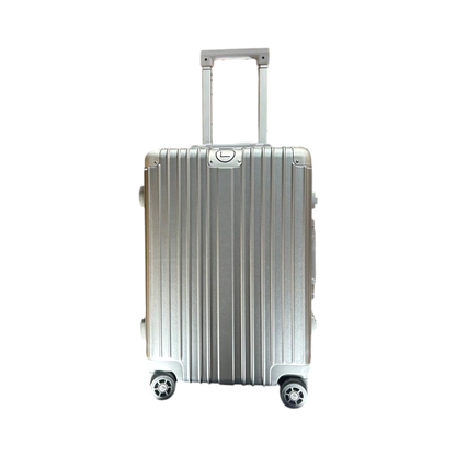 LUGGIT - Smart  Silver Surfer with  Aluminium Metallic Frame - Cabin Travel Bag-20"