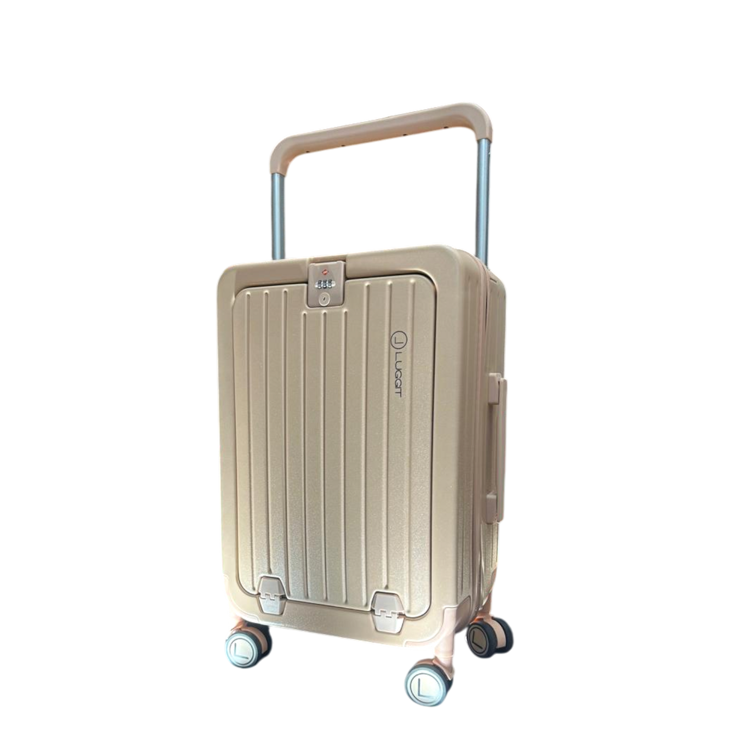 LUGGIT SFO -Cabin Trolley Bag , Front Opening