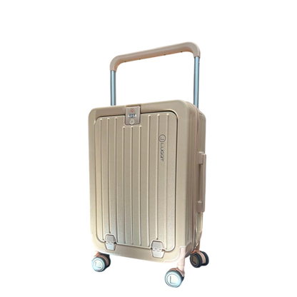 LUGGIT SFO -Cabin Trolley Bag , Front Opening