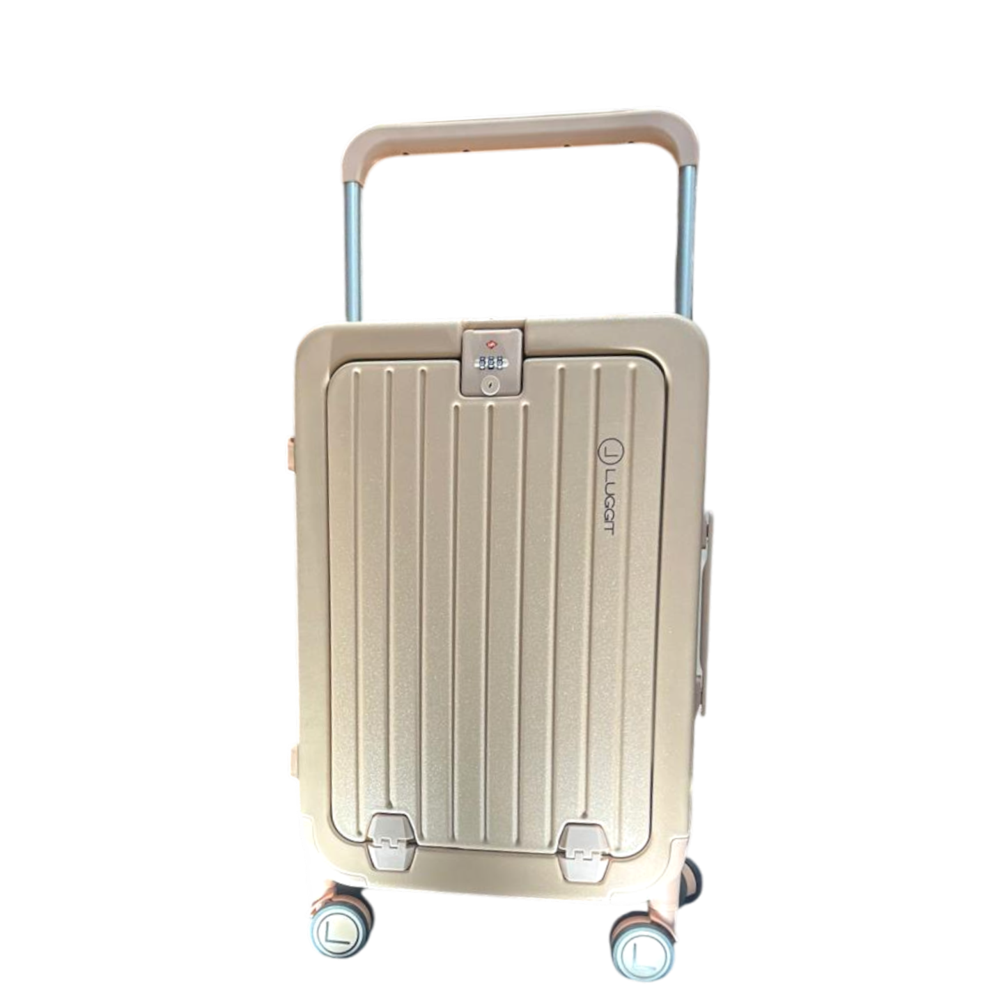 LUGGIT SFO -Cabin Trolley Bag , Front Opening