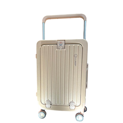 LUGGIT SFO -Cabin Trolley Bag , Front Opening