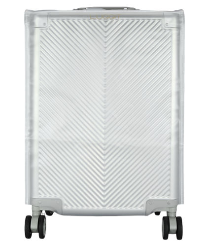LUGGIT  Sovereign Circle Cabin High end Travel bag, Full Aluminium,Silver