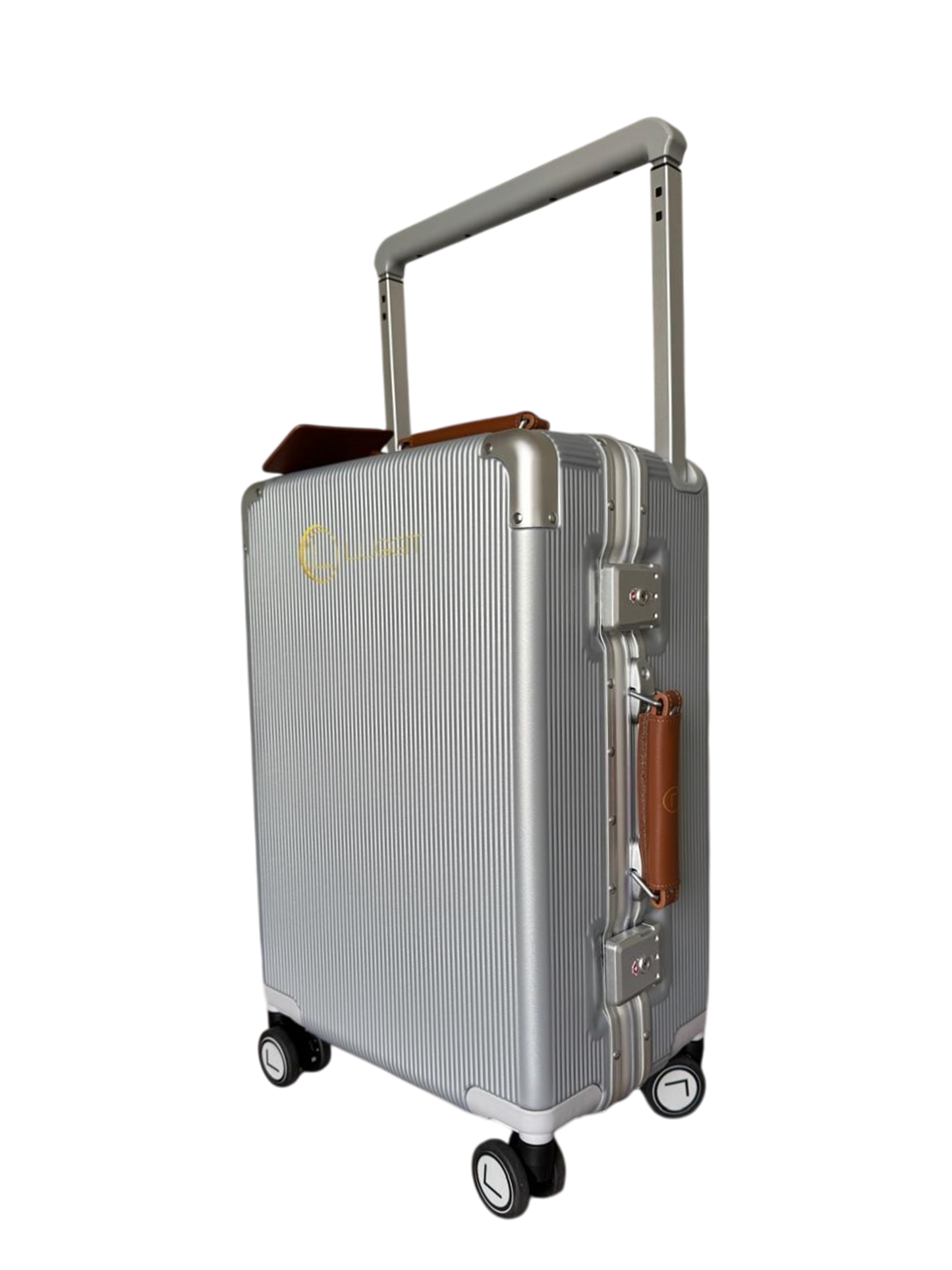 LUGGIT - Luxury - Silver-20"+ 24" set of 2-Pc
