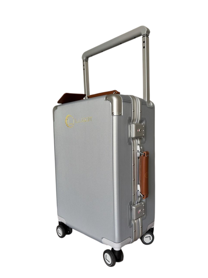LUGGIT - Luxury - Silver-20"+ 24" set of 2-Pc