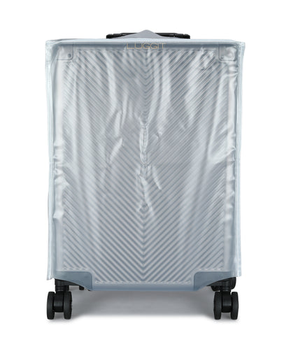 LUGGIT - Sovereign Circle Full Aluminium Trolley -Cabin Luggage-Grey