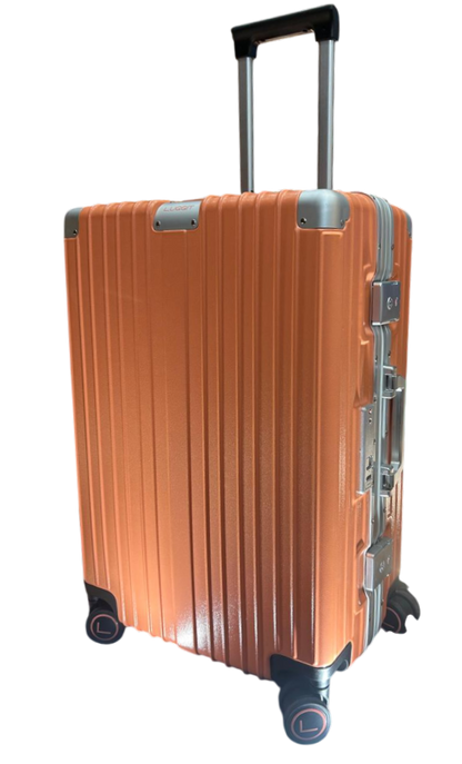 LUGGIT Smart "Pro MAX" Finger Print Unlock - With Triple Protection Cabin/Check-in Trolley Bag