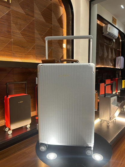 LUGGIT - Luxury Trolley bag -Silver-20"/24"