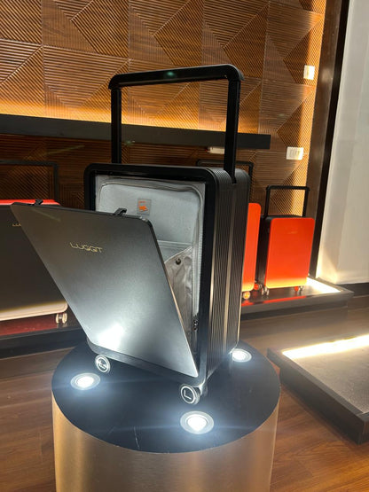 LUGGIT - Premium Executive-Black-20" Cabin Travel bag