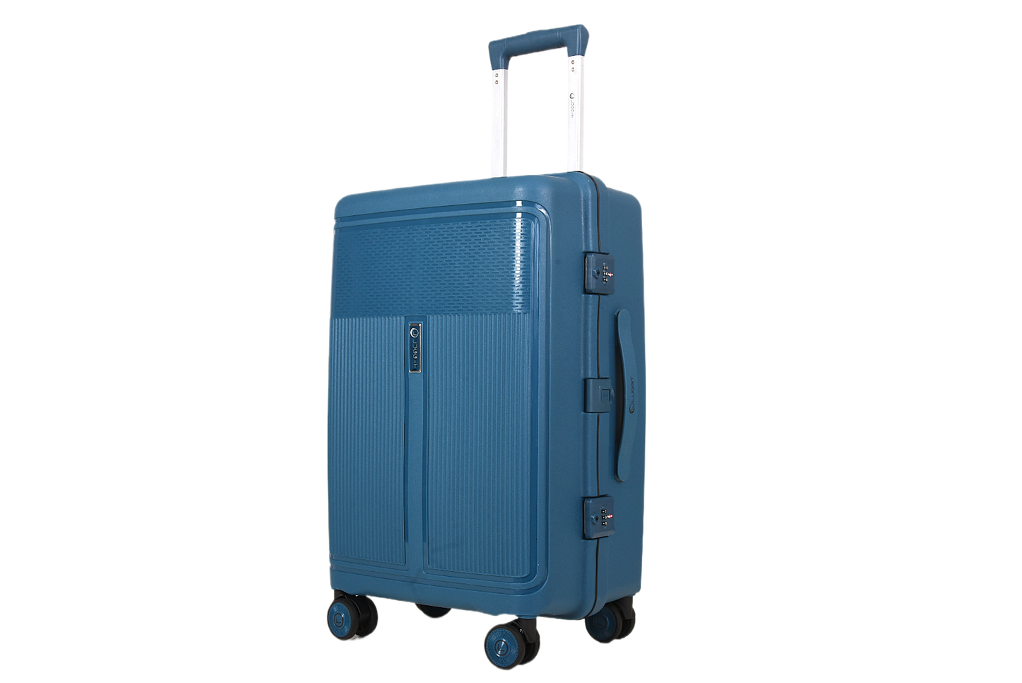 LUGGIT Osaka – 3-Piece Premium Trolley Luggage Set | Zipperless Design | TSA Lock- Petroleum Blue