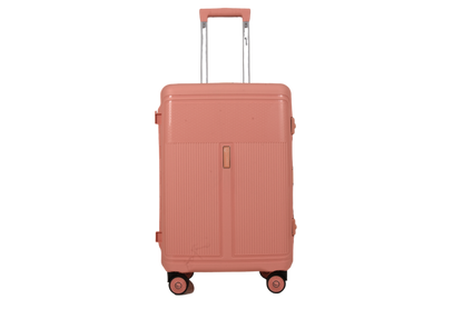 LUGGIT Osaka – 3-Piece Premium Trolley Luggage Set | Zipperless Design | TSA Lock  -Apricot